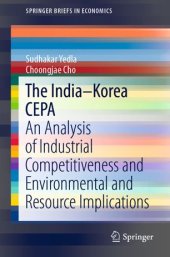 book The India–Korea CEPA: An Analysis of Industrial Competitiveness and Environmental and Resource Implications