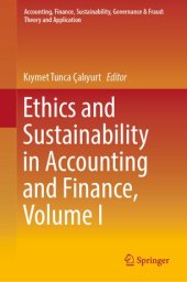 book Ethics and Sustainability in Accounting and Finance, Volume I