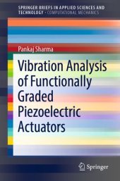 book Vibration Analysis of Functionally Graded Piezoelectric Actuators