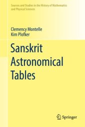 book Sanskrit Astronomical Tables