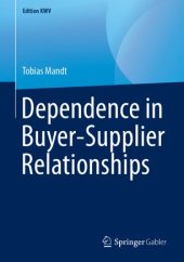 book Dependence in Buyer-Supplier Relationships