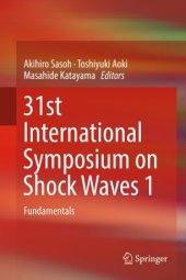 book 31st International Symposium on Shock Waves 1: Fundamentals