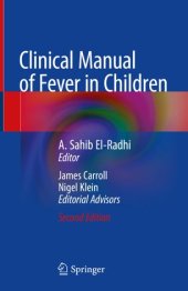 book Clinical Manual of Fever in Children