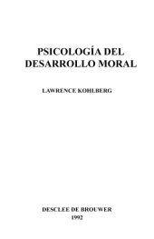 book Psicología del desarrollo moral