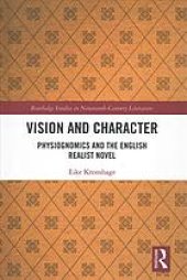 book Vision and character: physiognomics and the English realist novel