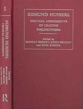 book Edmund Husserl : critical assessments of leading philosophers. Volume 2 Cutting edge : phenomenological method, philosophical logic, ontology, and philosophy of science