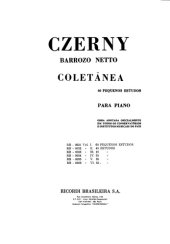 book Coletânea - 60 pequenos estudos para piano