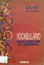 book Vocabulário Inglês-Português de Geociências