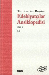 book Tanzimattan Bugüne Edebiyatçılar Ansiklopedisi Cilt 1  a - i