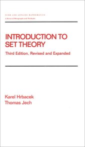 book Introduction to Set Theory, Third Edition, Revised and Expanded.