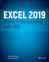 book Excel 2019 Power Programming with VBA