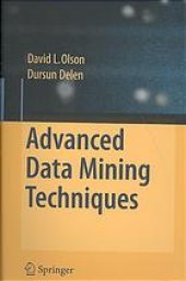 book Advanced data mining techniques