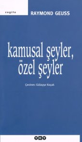 book Kamusal Şeyler Özel Şeyler