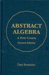 book Abstract algebra: A first course