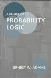 book A primer of probability logic