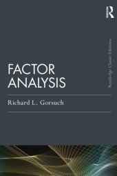 book Factor Analysis: Classic Second Edition