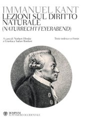 book Lezioni sul diritto naturale (Naturrecht Feyerabend)