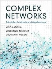 book Complex networks: Principles, methods and applications