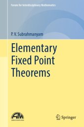 book Elementary fixed point theorems