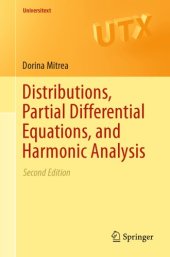 book Distributions, partial differential equations, and harmonic analysis