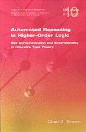 book Automated reasoning in higher-order logic: set comprehension and extensionality in church`s type theory