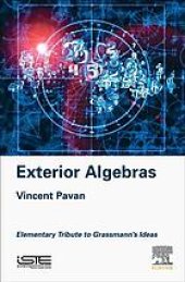 book Exterior algebras. Elementary tribute to Grassmann's ideas