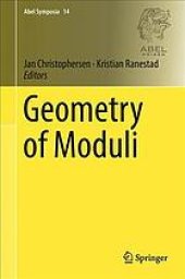 book Geometry of moduli