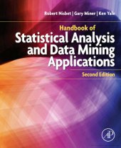 book Handbook of statistical analysis and data mining applications