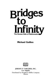 book Bridges to infinity: The human side of mathematics