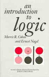 book An introduction to logic