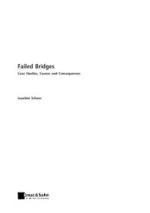 book Failed Bridges: Case Studies, Causes and Consequences