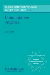 book Commutative algebra