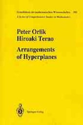 book Arrangements of hyperplanes