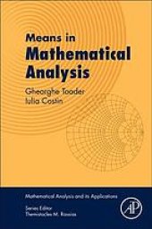 book Means in mathematical analysis. Bivariate means )