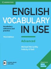 book English vocabulary in use: advanced: vocabulary reference and practice: with answers