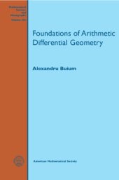 book Foundations of arithmetic differential geometry