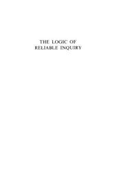 book Logic of Reliable Inquiry. Logic and Computation in Philosophy, The