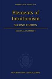 book Elements of intuitionism