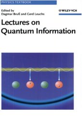 book Lectures on quantum information