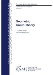 book Geometric group theory