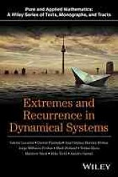 book Extremes and recurrence in dynamical systems