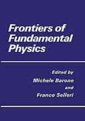 book Frontiers of fundamental physics 01