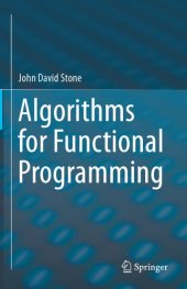 book Algorithms for functional programming