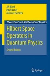 book Hilbert space operators in quantum physics