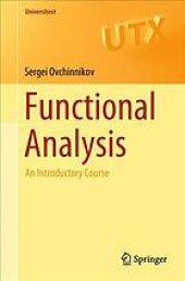 book Functional analysis: an introductory course