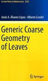 book Generic coarse geometry of leaves