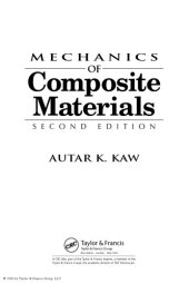 book Mechanics of composite materials