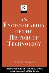 book An encyclopaedia of the history of technology