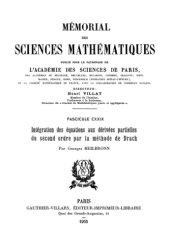 book Intégration des équations aux dérivées partielles du second ordre par la méthode de Drach