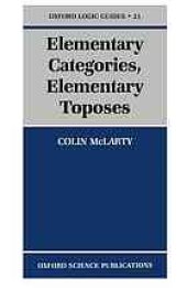 book Elementary categories, elementary toposes